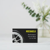 Kfz-Reifen und Rimalverkauf Visitenkarte (Stehend Vorderseite)