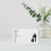 Kfz-Reifen-Visitenkarte Visitenkarte (Stehend Vorderseite)