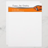 Kfz-Reparaturwerk Briefbogen (Vorne/Hinten)