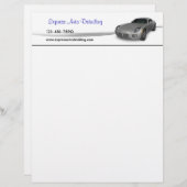 Kfz-Service Briefbogen (Vorne/Hinten)