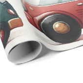 Kfz-Spielzeug-Umschlagpapier Geschenkpapier (Rolleneckpunkt)