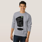 Kfz-Technologie - Weißschrift Sweatshirt (Vorne ganz)
