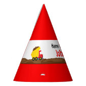 Kfz-Verkehr & Digger Geburtstag Partyhütchen (Links)