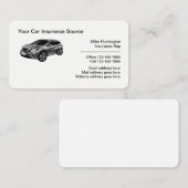 Kfz-Versicherung Beruflicher Agent Visitenkarte (Vorne/Hinten)