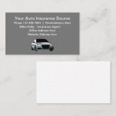 Kfz-Versicherungs-Agent Visitenkarte (Vorne/Hinten)