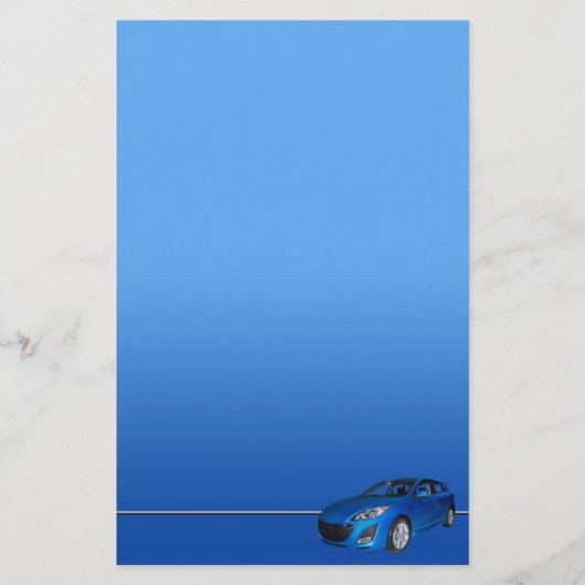 Kfz-Vertrieb Briefpapier (Vorderseite)