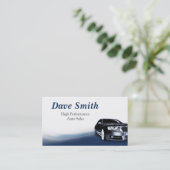 Kfz-Vertrieb und -Service Visitenkarte (Stehend Vorderseite)