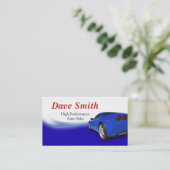 Kfz-Vertrieb Visitenkarte (Stehend Vorderseite)