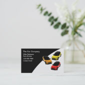 Kfz-Vertriebsmitarbeiter Visitenkarte (Stehend Vorderseite)
