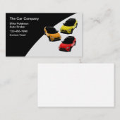 Kfz-Vertriebsmitarbeiter Visitenkarte (Vorne/Hinten)