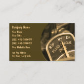 Kfz-Visitenkarten Retro Visitenkarte (Vorderseite)