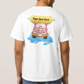 Kfz-Waschschwein T-Shirt (Rückseite)