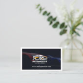 Kfz-Wash & Auto im Detail QR-Code Visitenkarte (Stehend Vorderseite)