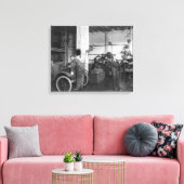 Kfz-Werkstatt, 1919 Leinwanddruck (Insitu (Wohnzimmer))