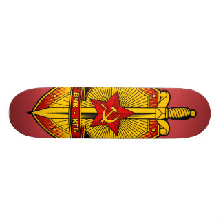 KGB Abzeichen Sowjet/Russe/UDSSR Skateboard