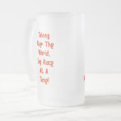 KGB, das mattierte Tasse läuft (Vorderseite Links)