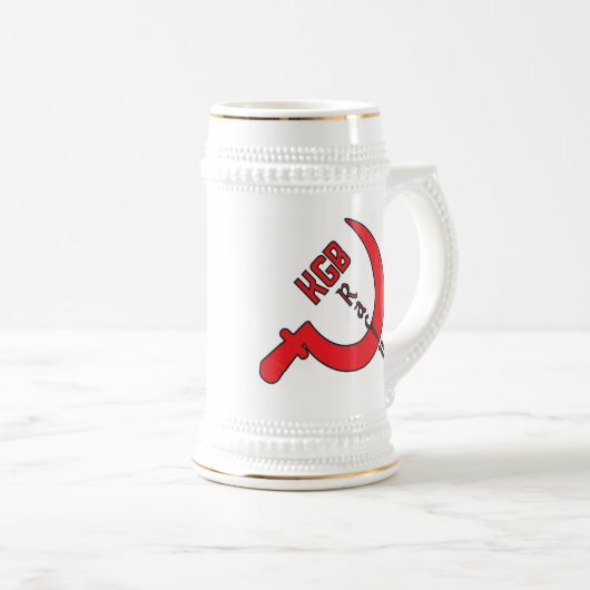 KGB, das Stein läuft Bierglas (VorderseiteRechts)