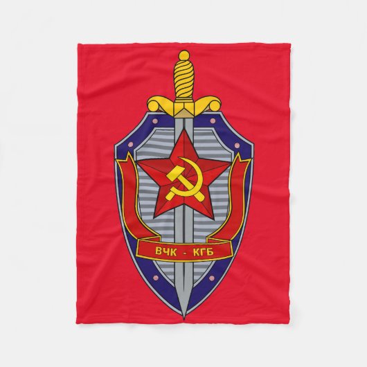 KGB FLEECEDECKE (Vorderseite)