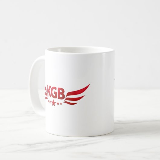 kgb kaffeetasse (Vorderseite Links)