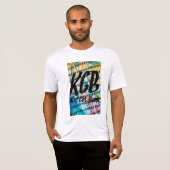 KGB mehrfarbiger T - Shirt (Vorne ganz)