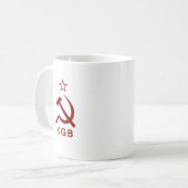 KGB Schmutz Kaffeetasse (Vorderseite Links)
