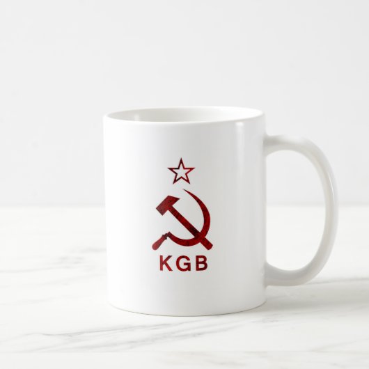 KGB Schmutz Kaffeetasse (Rechts)