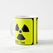 KGB Spitzen Kaffeetasse (Vorderseite Links)