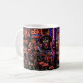 KGOD Radio Late Night  Kaffeetasse (Vorderseite Links)