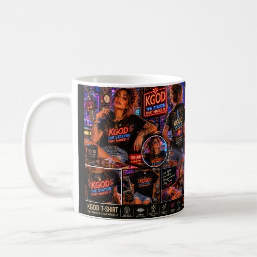 KGOD Radio Late Night  Kaffeetasse (Links)