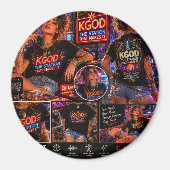 KGOD Radio Late Night  Magnet (Vorne)