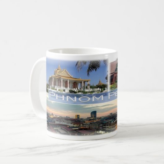 KH Kambodscha - Phnom Penh - Kaffeetasse (Vorderseite Links)