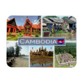 KH Kambodscha - Phnom Penh - Magnet (Horizontal)