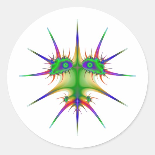 Khabarovsk Bug Runder Aufkleber (Vorderseite)