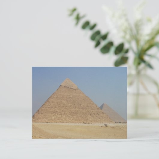 Khafre-Pyramide Postkarte (Stehend Vorderseite)