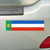 Khakassia Flag Autoaufkleber (Auf Auto)