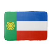 Khakassia Flag Badematte (Vorderseite)