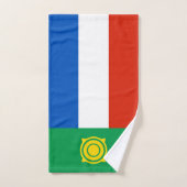 Khakassia Flag Badhandtuch Set (Handtuch)