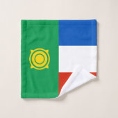 Khakassia Flag Badhandtuch Set (Waschlappen)