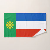Khakassia Flag Badhandtuch Set (Handtuch)