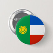 Khakassia Flag Button (Vorne & Hinten)