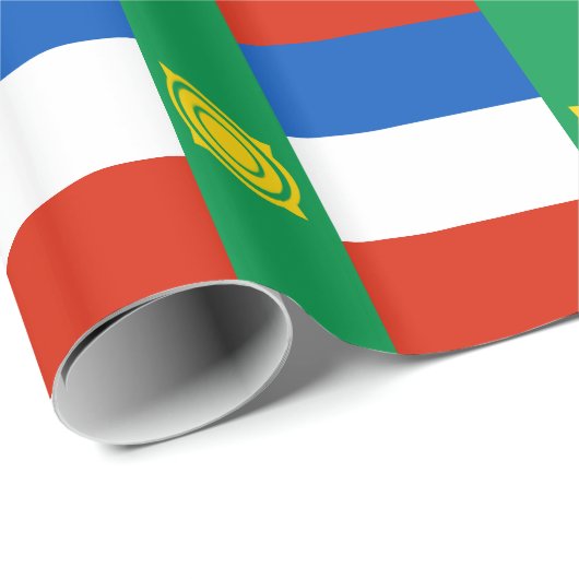 Khakassia Flag Geschenkpapier (Rolleneckpunkt)
