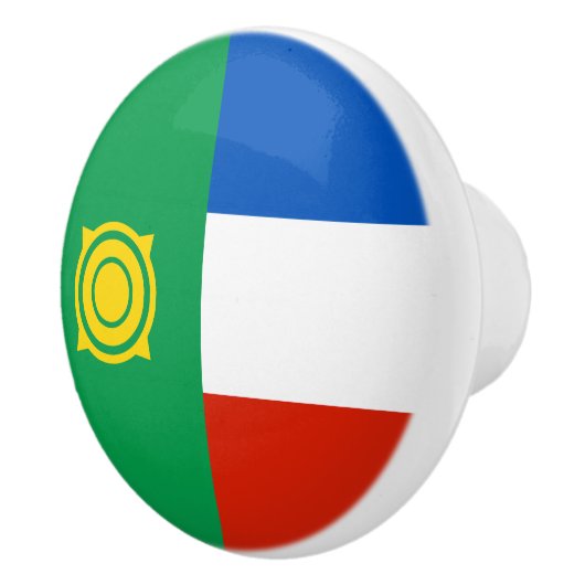 Khakassia Flag Keramikknauf (Rechts)