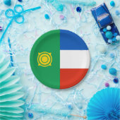 Khakassia Flag Pappteller (Party)