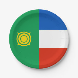 Khakassia Flag Pappteller