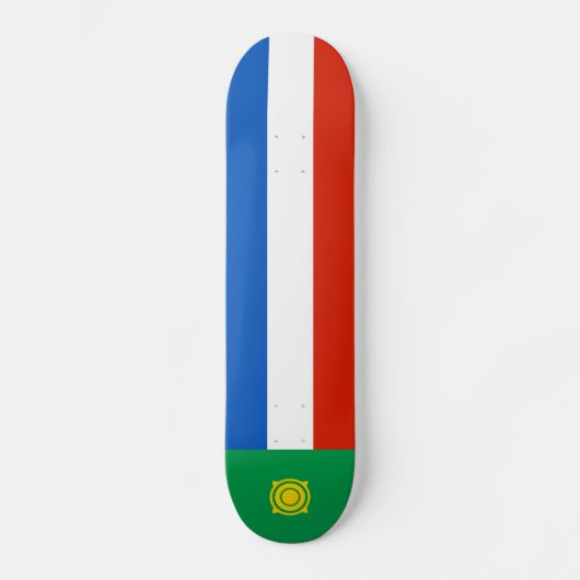 Khakassia Flag Skateboard (Vorderseite)