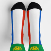 Khakassia Flag Socken (Oben)