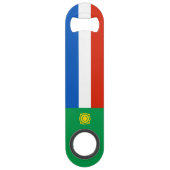 Khakassia Flag Speed Flaschenöffner (Rückseite)