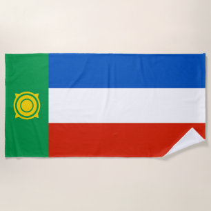 Khakassia Flag Strandtuch