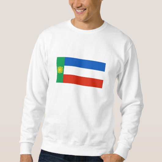 Khakassia Flag Sweatshirt (Vorderseite)