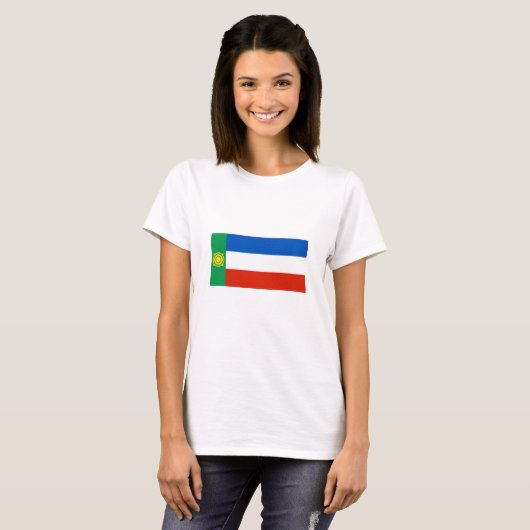 Khakassia Flag T-Shirt (Vorne ganz)